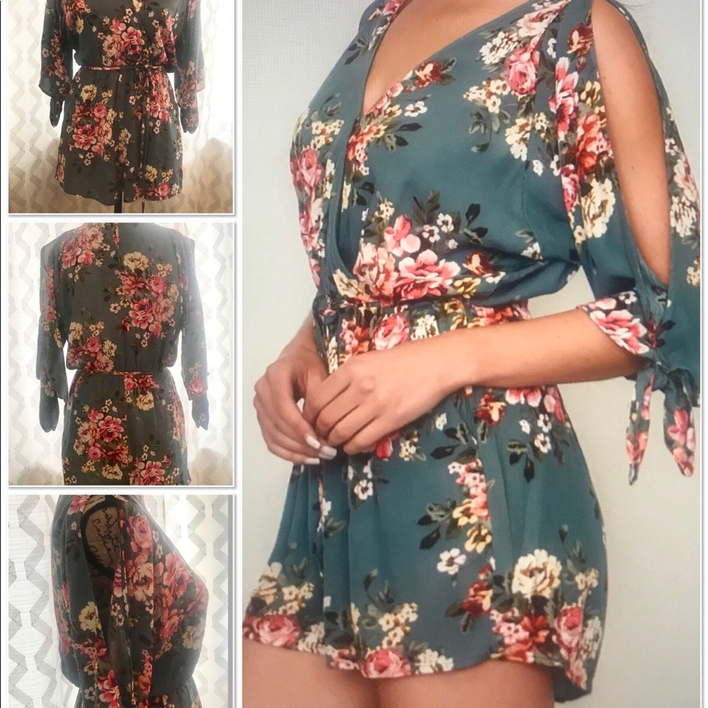 One piece Romper/shorts - Picture 3 of 4